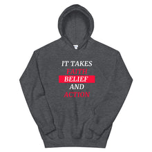 Load image into Gallery viewer, It Takes Faith Hoodie